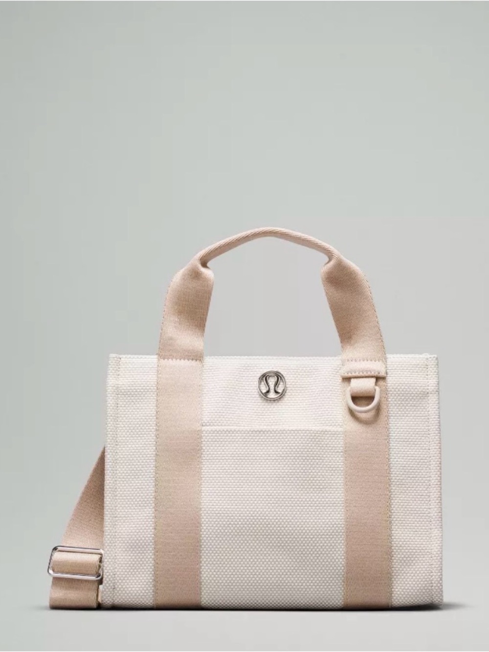 lululemon Two-Tone Canvas Mini Tote Bag 4.5L